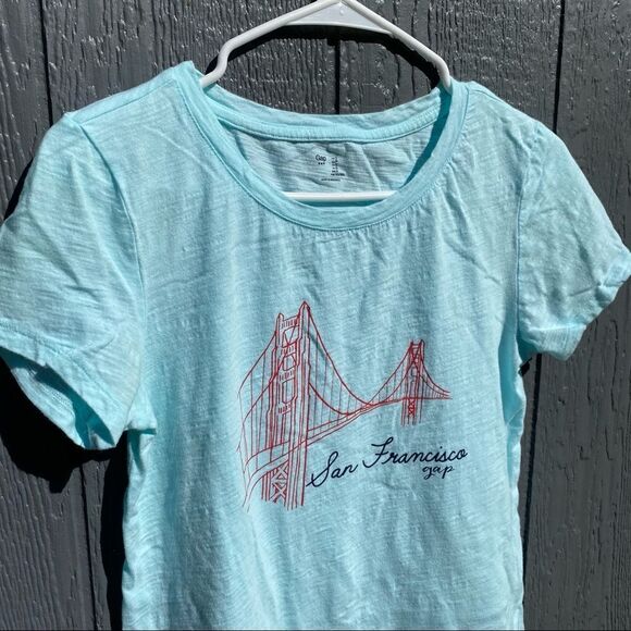 Gap San Francisco Golden Gate Bridge Tee S - Picture 9 of 13